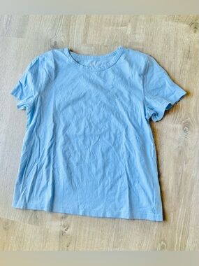 GAP Vintage Style Crew Neck Tee Light Blue Medium